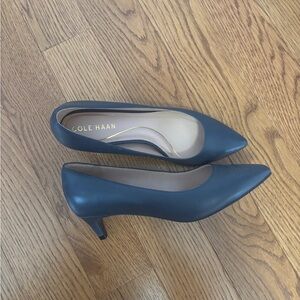Navy Blue Cole Hann heels